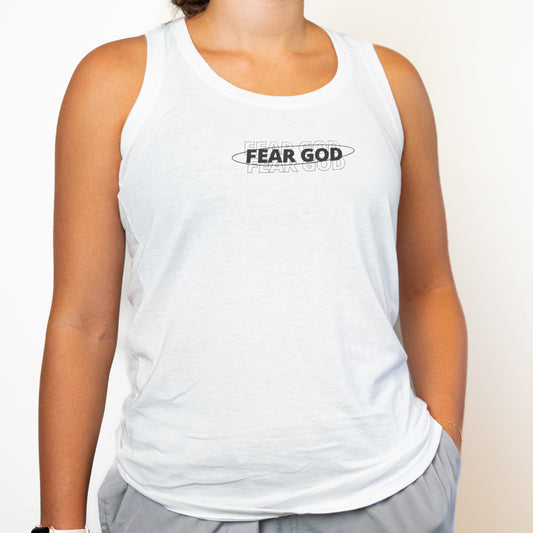 FEAR GOD Women’s White Tank